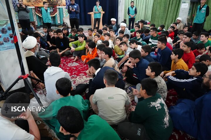 اعتکاف دانش آموزی خراسان شمالی