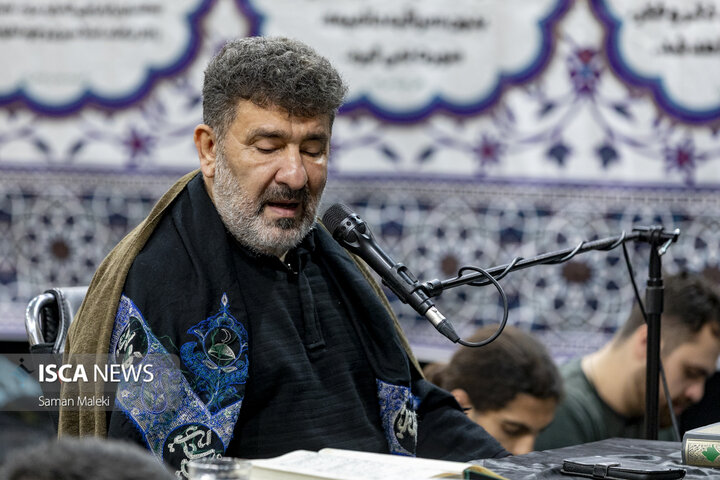 مراسم معنوی اعتکاف در مسجد دانشگاه تهران