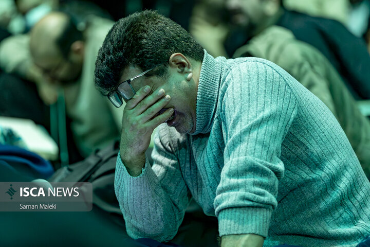 مراسم معنوی اعتکاف در مسجد دانشگاه تهران