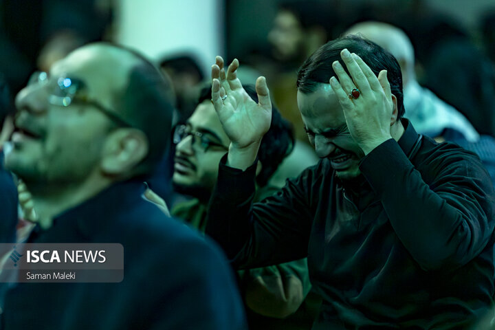 مراسم معنوی اعتکاف در مسجد دانشگاه تهران