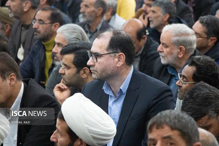 تجمع مردم گناباد علیه اغتشاشگران