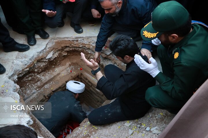 تشییع شهید رضا قدیمی