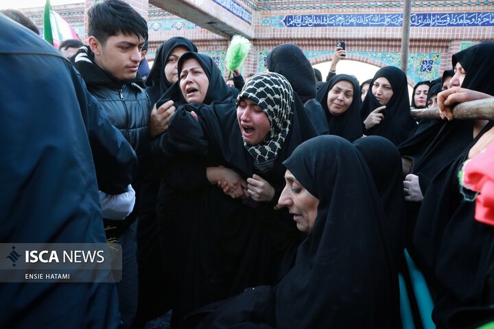 تشییع شهید رضا قدیمی