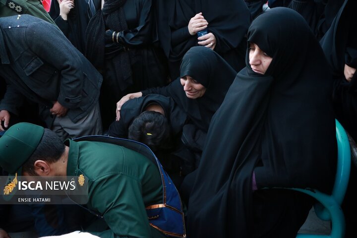 تشییع شهید رضا قدیمی