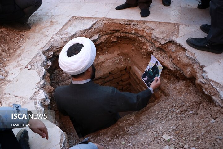 تشییع شهید رضا قدیمی