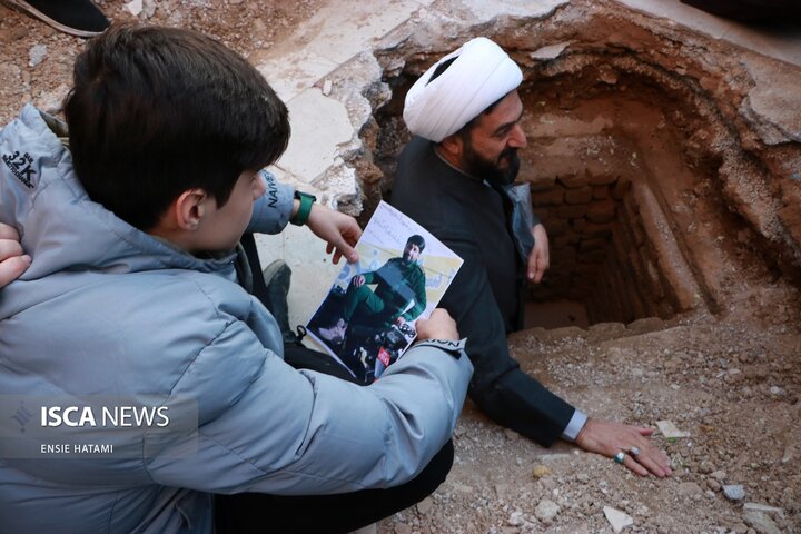 تشییع شهید رضا قدیمی