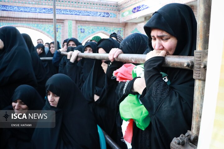 تشییع شهید رضا قدیمی