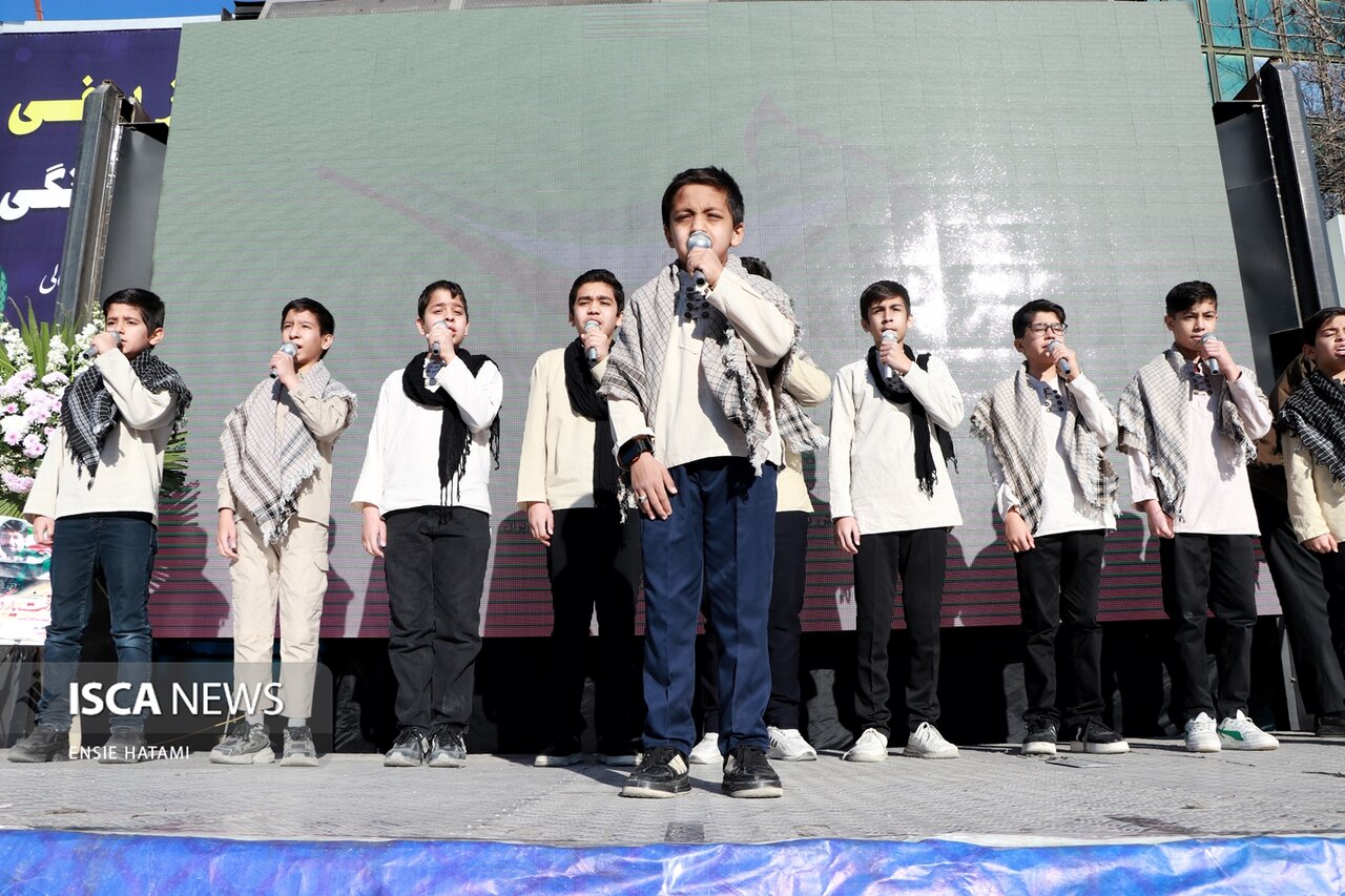 راهپیمایی همبستگی ملی بجنورد