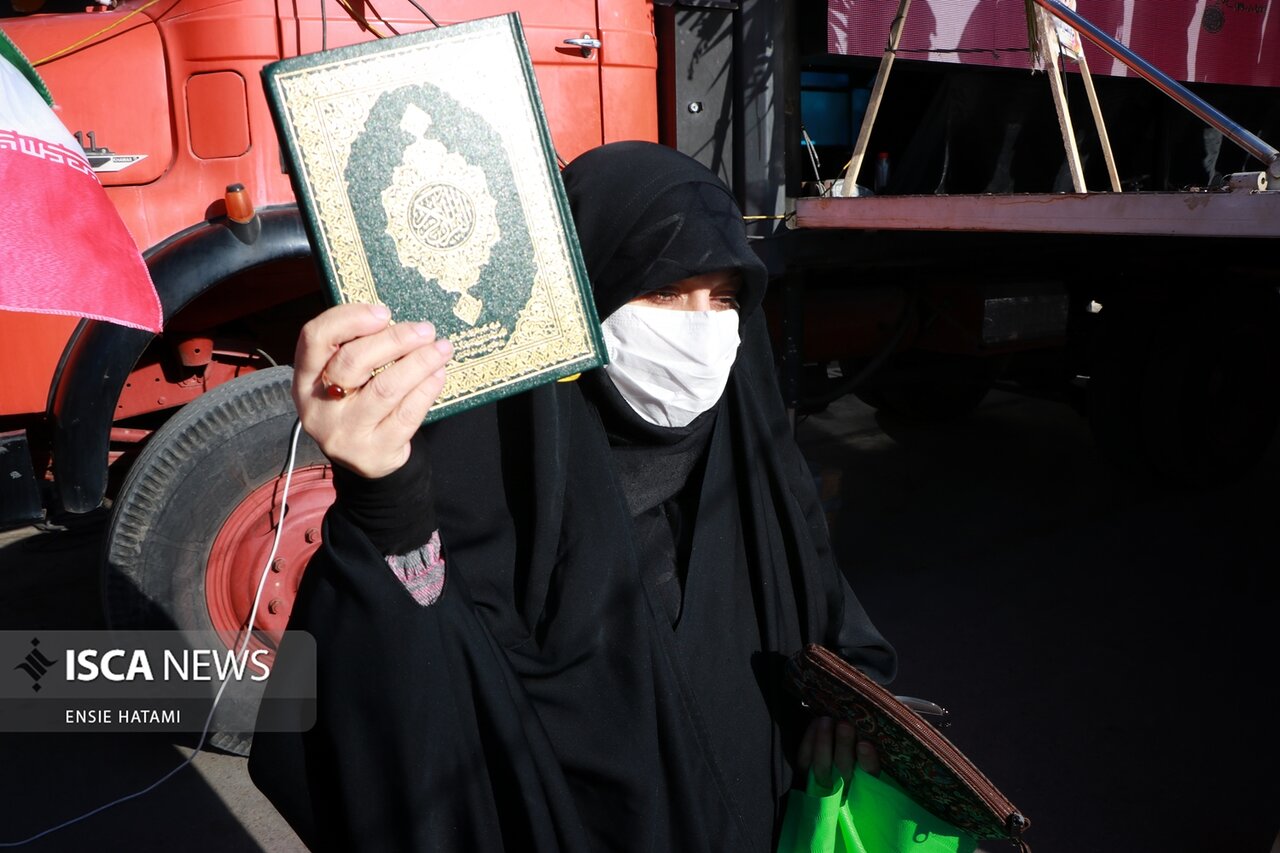 راهپیمایی همبستگی ملی بجنورد
