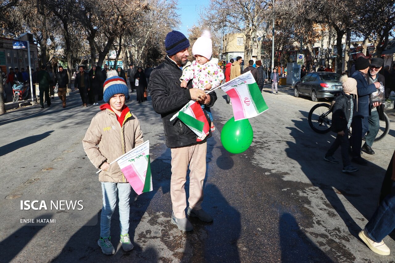 راهپیمایی همبستگی ملی بجنورد
