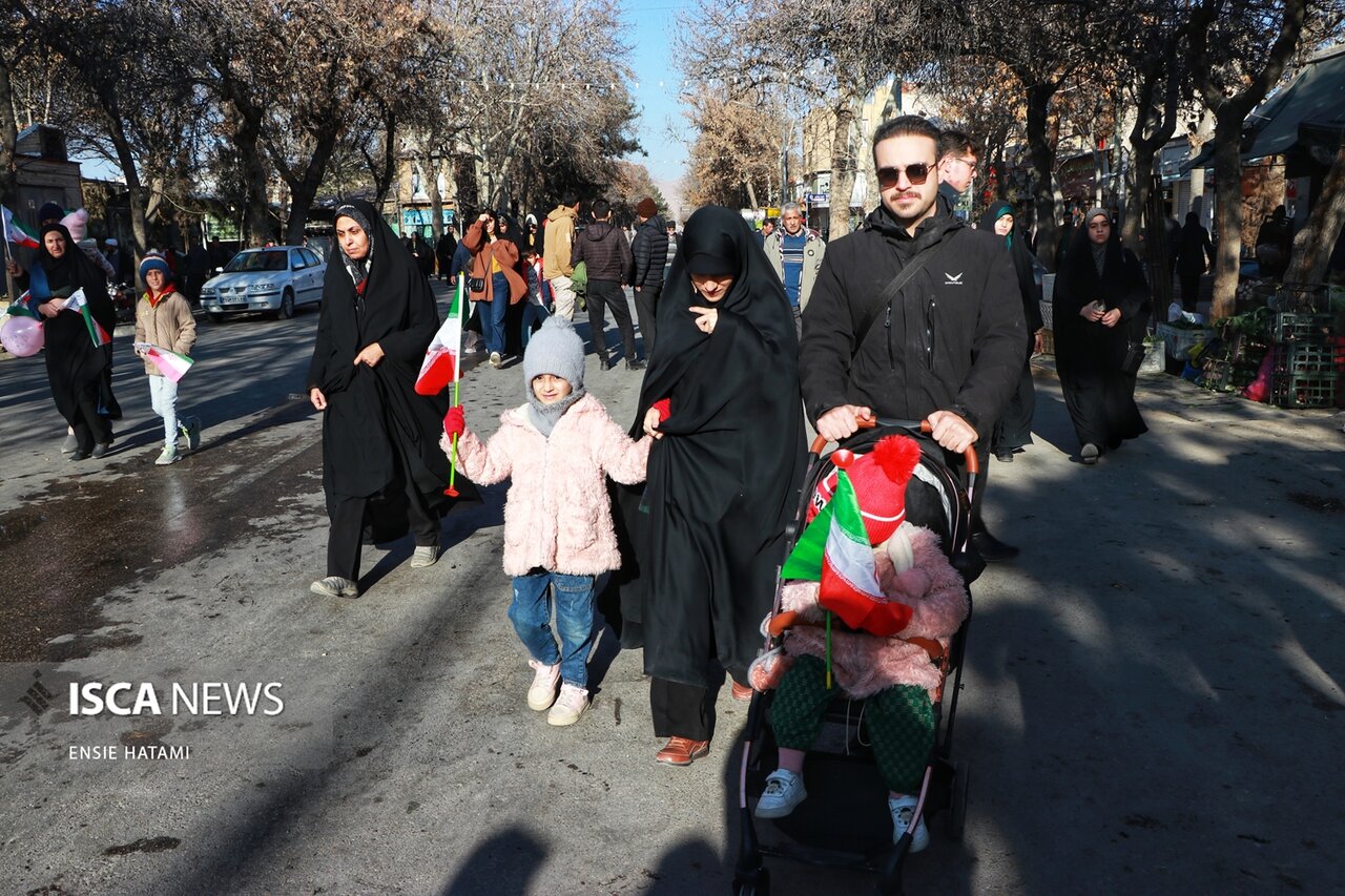 راهپیمایی همبستگی ملی بجنورد