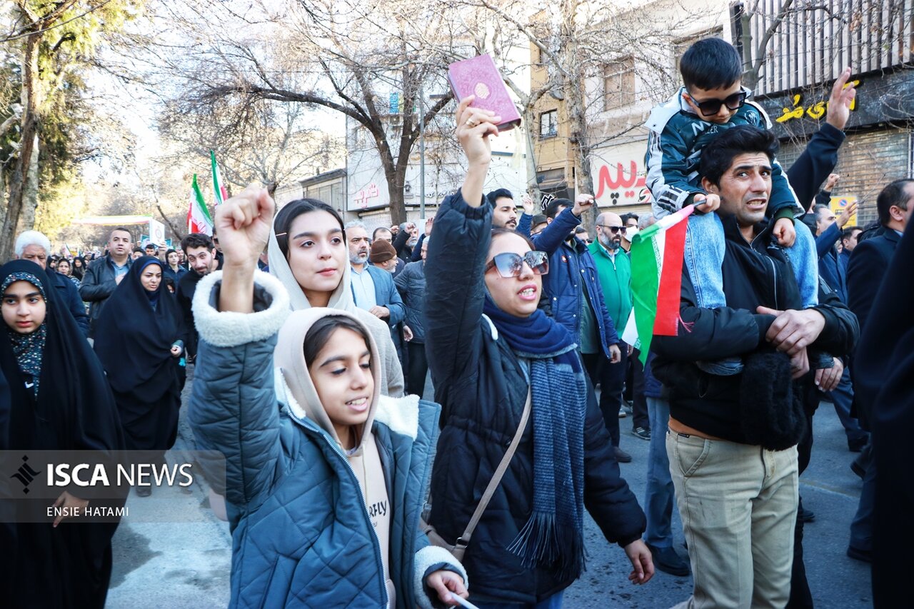 راهپیمایی همبستگی ملی بجنورد