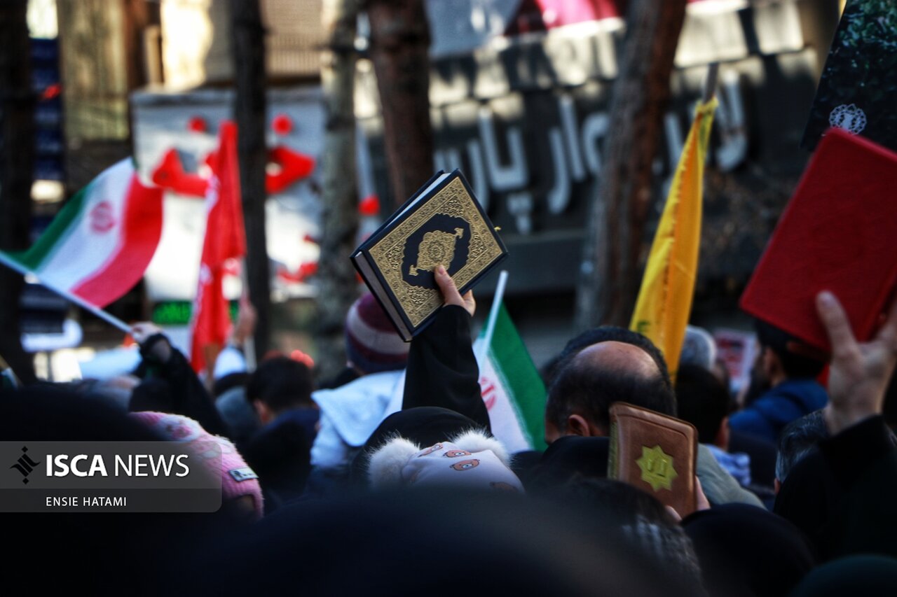 راهپیمایی همبستگی ملی بجنورد