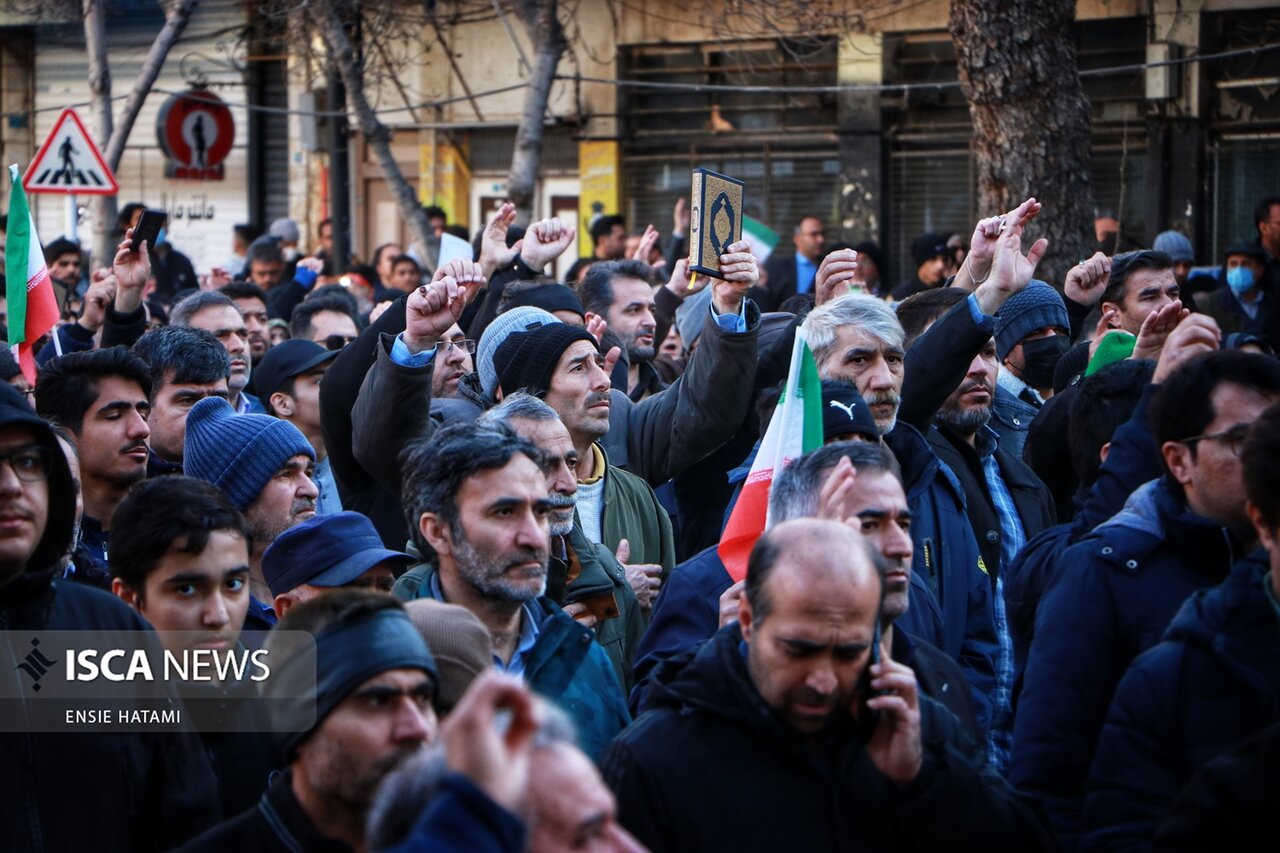 راهپیمایی همبستگی ملی بجنورد