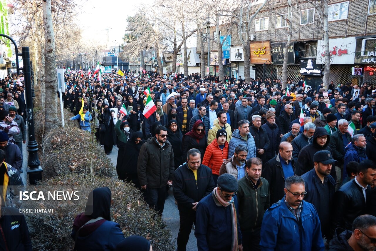 راهپیمایی همبستگی ملی بجنورد