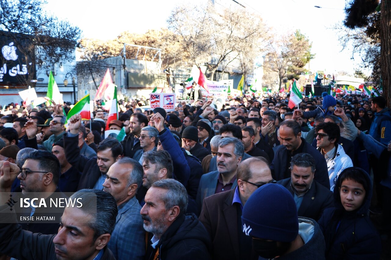 راهپیمایی همبستگی ملی بجنورد