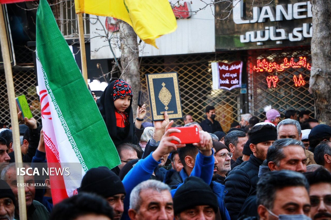 راهپیمایی همبستگی ملی بجنورد