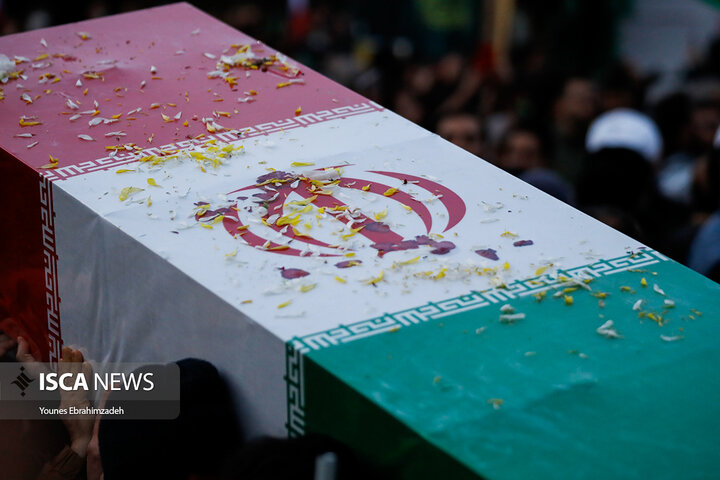 تشییع شهدای امنیت