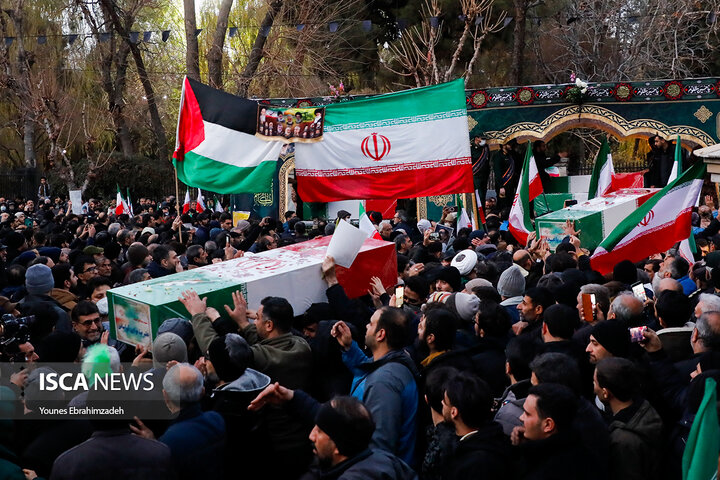 تشییع شهدای امنیت