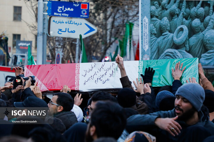 تشییع شهدای امنیت