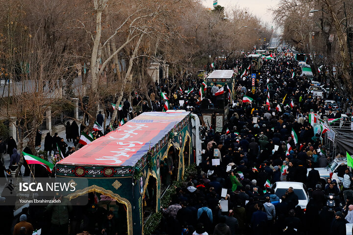 تشییع شهدای امنیت