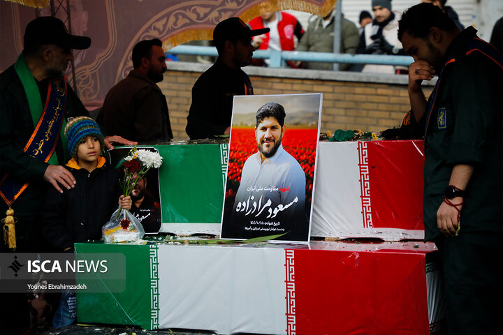 تشییع شهدای امنیت