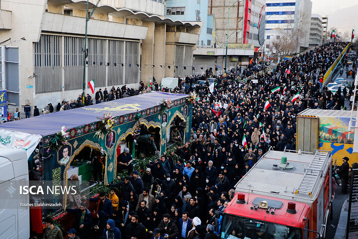 تشییع شهدای امنیت