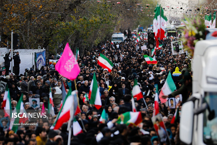 تشییع شهدای امنیت