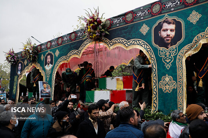 تشییع شهدای امنیت