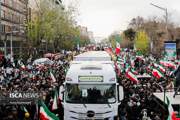 تشییع شهدای امنیت