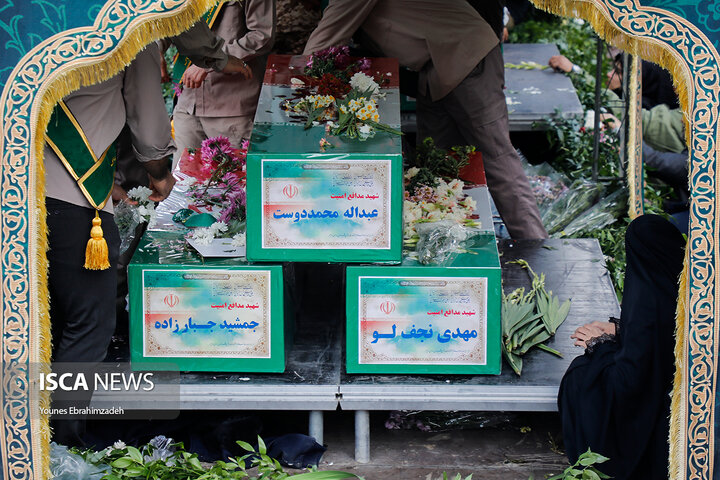 تشییع شهدای امنیت