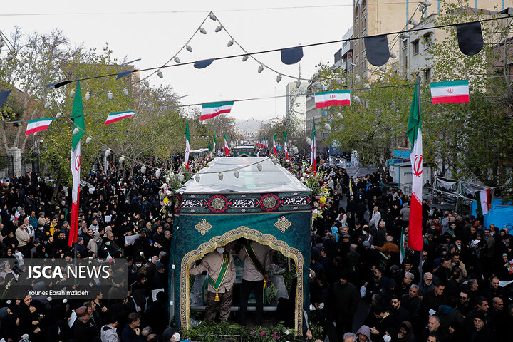 تشییع شهدای امنیت