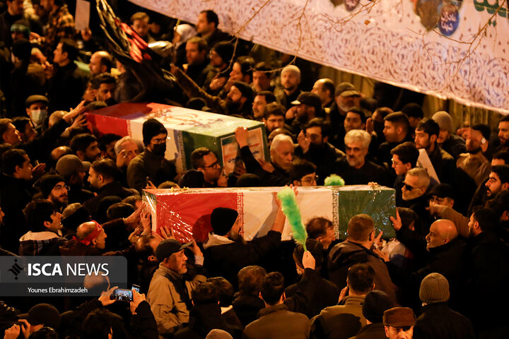 تشییع شهدای امنیت