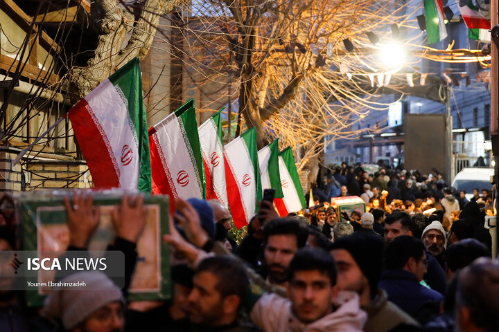 تشییع شهدای امنیت