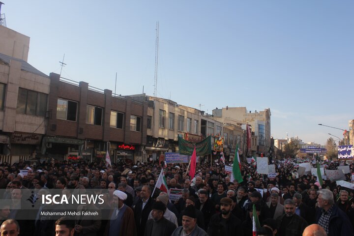 خروش تاریخی مردم شهر کاشان