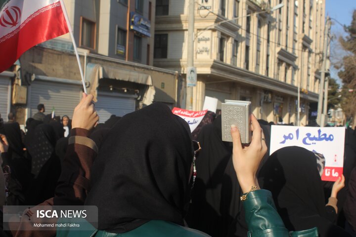 خروش تاریخی مردم شهر کاشان