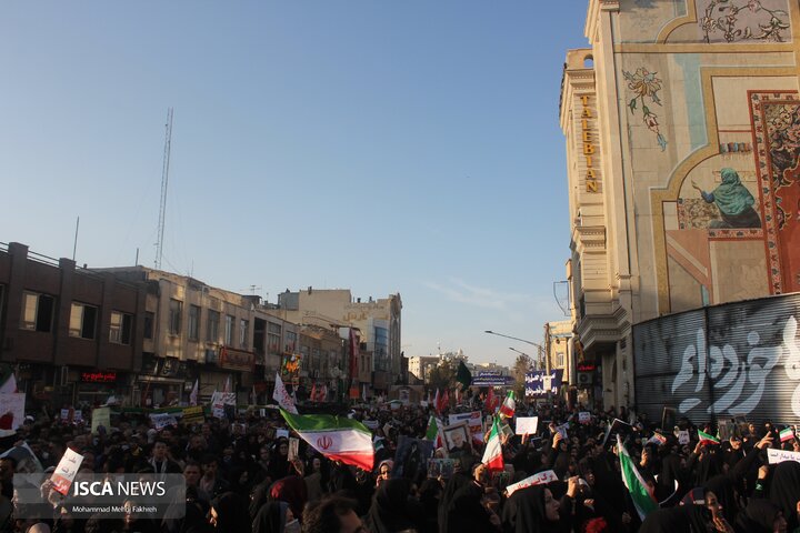 خروش تاریخی مردم شهر کاشان