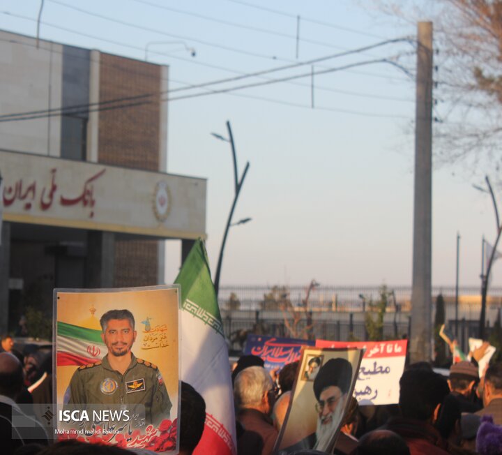 خروش تاریخی مردم شهر کاشان