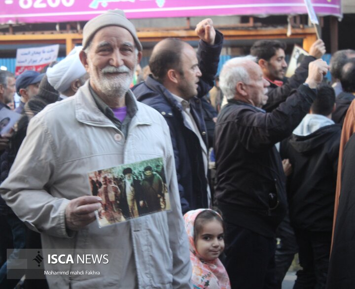 خروش تاریخی مردم شهر کاشان