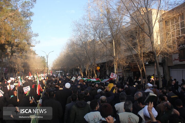 خروش تاریخی مردم شهر کاشان