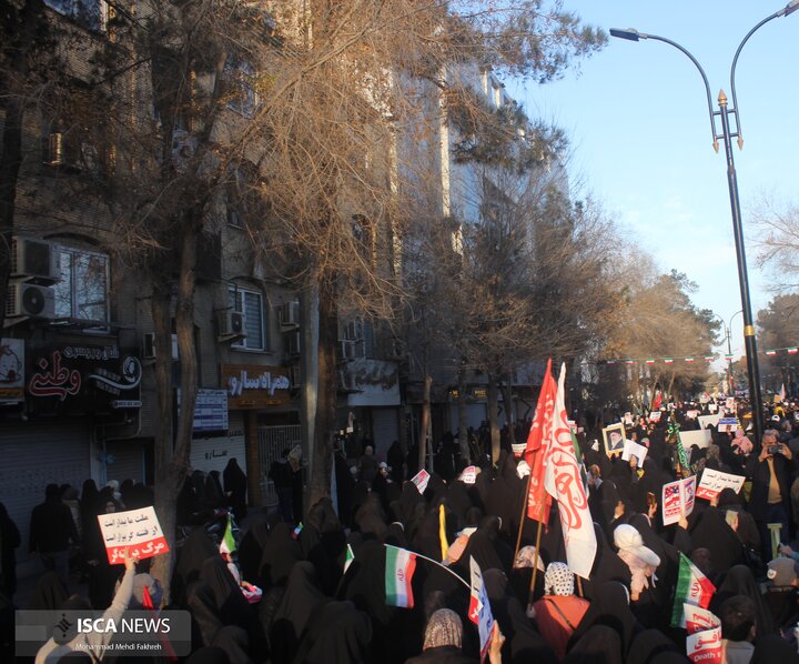 خروش تاریخی مردم شهر کاشان