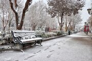 ثبت رکورد ۳۰ سانتی‌متری برف در خراسان شمالی