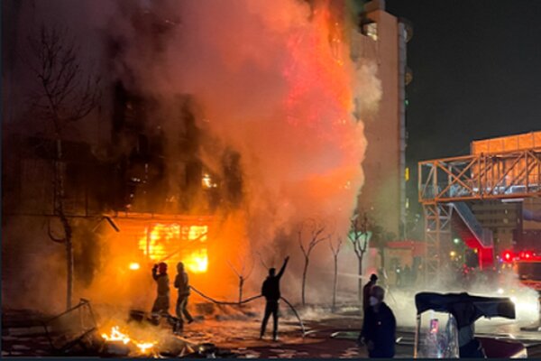 دستگیری عاملان حریق مسجد جامع و مجتمع فرهنگی نجف‌آباد