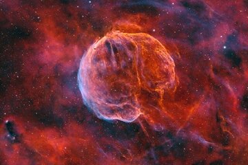 عکس روز ناسا از مغز کیهان!