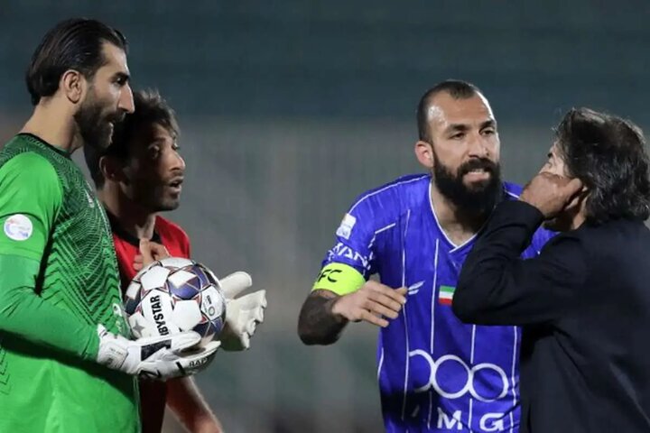 توضیح شجاع خلیل‌زاده درباره مشاجره با ساپینتو در کنار زمین