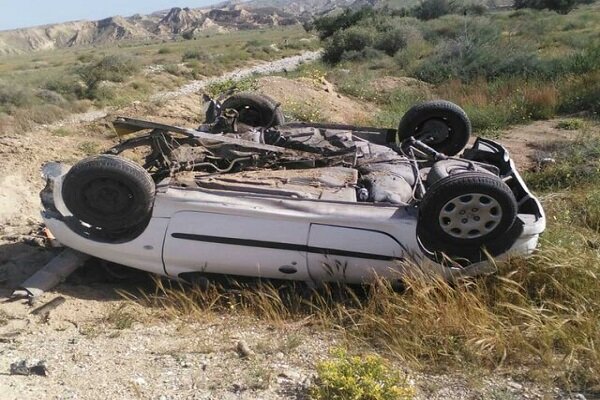 واژگونی خودرو در جاده اصفهان جان ۲ جوان را گرفت