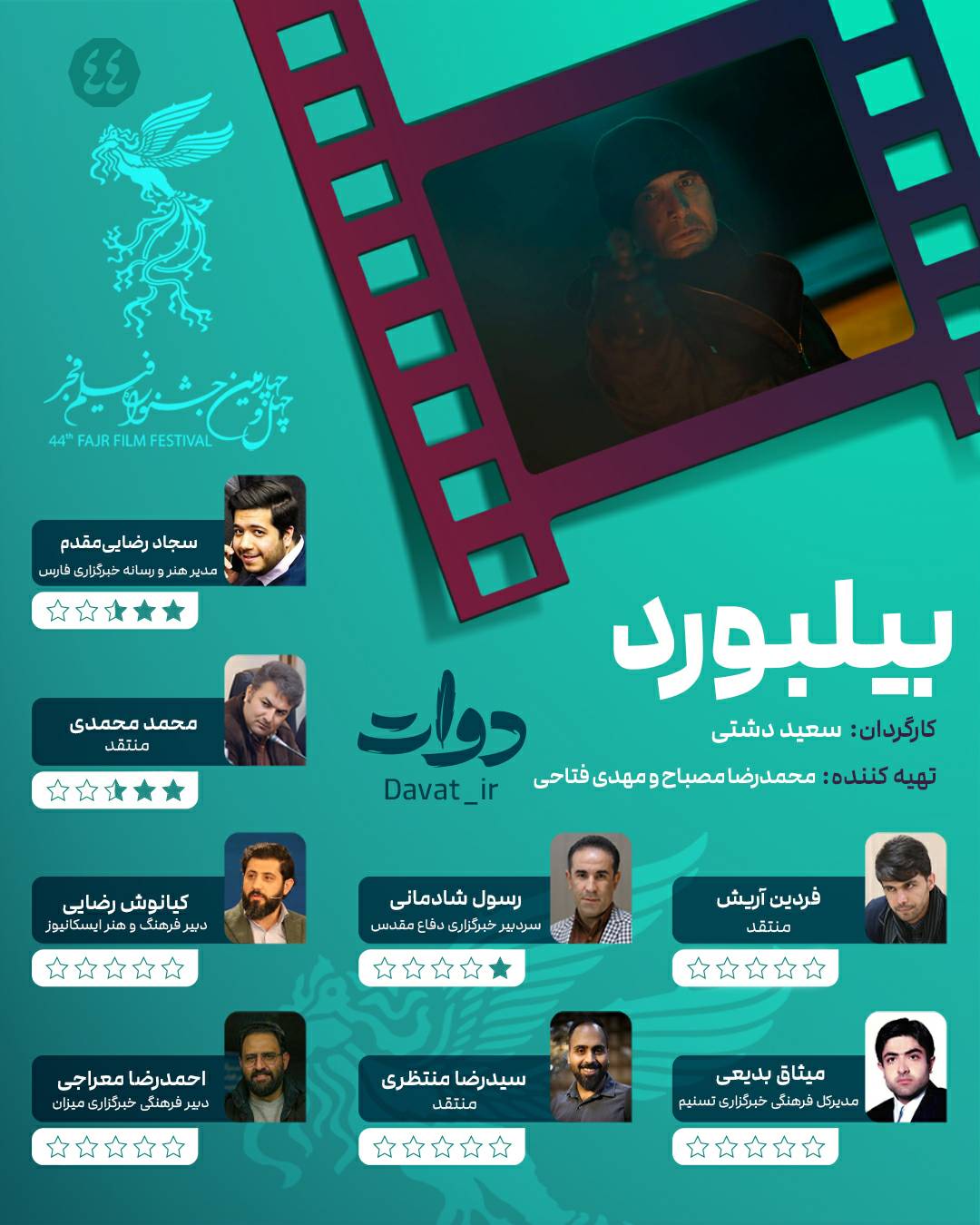 رقابت ۳ کارگردان فیلم اولی در روز ششم جشنواره