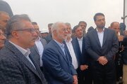 بازدید وزیر کشور از نیروگاه خورشیدی ۶۳ مگاواتی شمس آباد