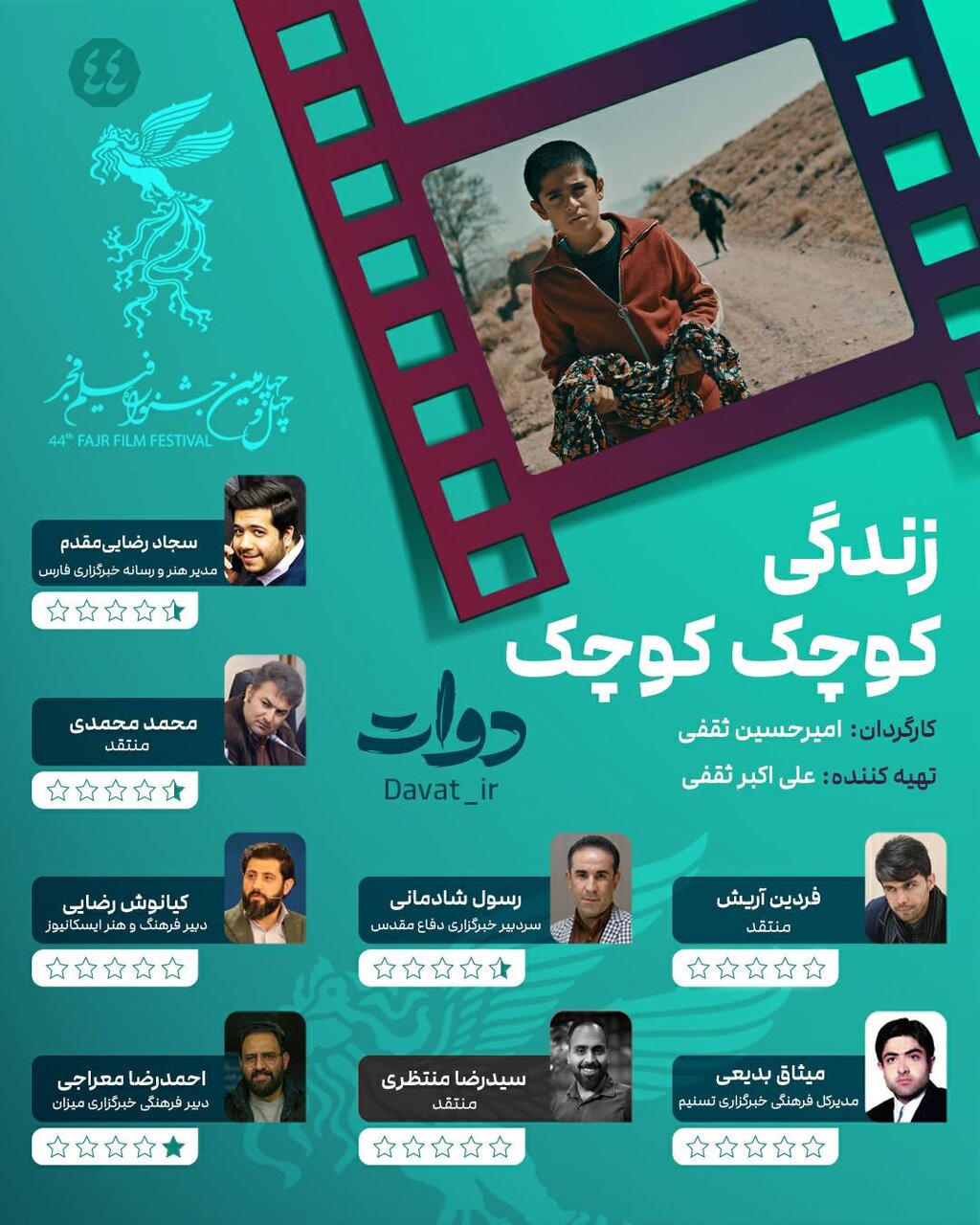 امتیاز تعدادی از منتقدین به فیلم سینمایی «زندگی کوچک کوچک»