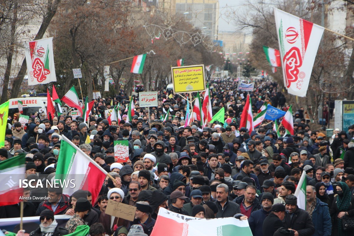 راهپیمایی ۲۲ بهمن در اردبیل